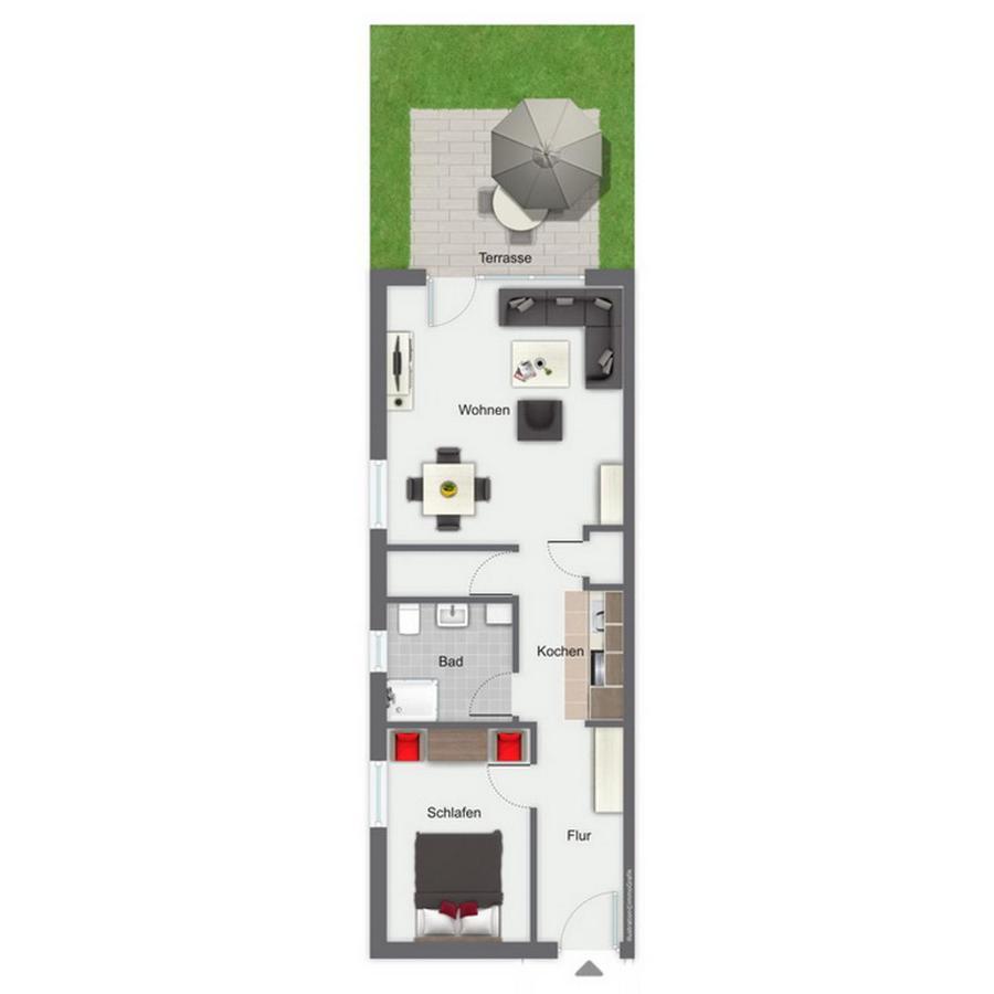 Feriendorf Papillon Wohnung 10-1 Болтенхаген Екстериор снимка